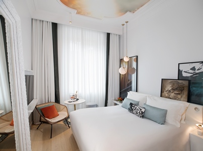 bedroom 3 - hotel sofitel villa borghese - rome, italy