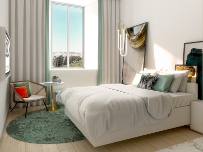 bedroom 4 - hotel sofitel villa borghese - rome, italy