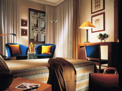 bedroom - hotel le meridien visconti rome - rome, italy