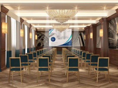 conference room - hotel radisson blu ghr rome - rome, italy
