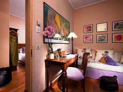 bedroom 1 - hotel fenix - rome, italy