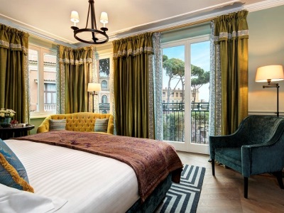 junior suite 1 - hotel de la ville rome - rome, italy