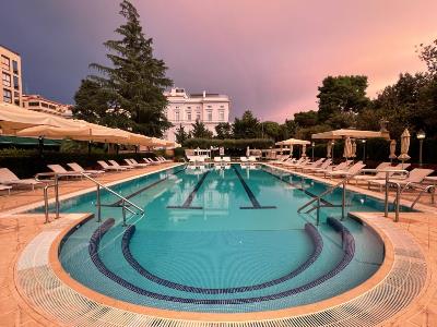 outdoor pool - hotel parco dei principi - rome, italy