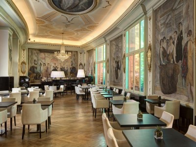 bar - hotel grand hotel palace - rome, italy