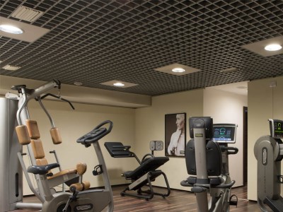 gym - hotel grand hotel palace - rome, italy