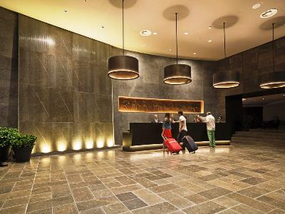 lobby - hotel a.roma lifestyle - rome, italy