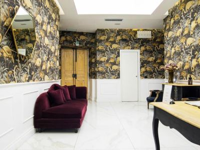 lobby - hotel via veneto suites - rome, italy