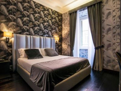 bedroom 2 - hotel via veneto suites - rome, italy