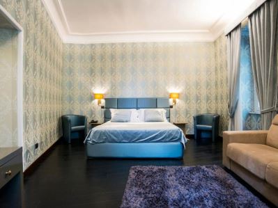 bedroom 3 - hotel via veneto suites - rome, italy