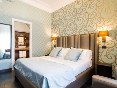 bedroom 4 - hotel via veneto suites - rome, italy