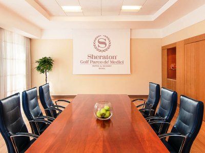 conference room - hotel sheraton parco de medici - rome, italy