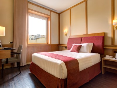 bedroom 1 - hotel best western president - rome, italy