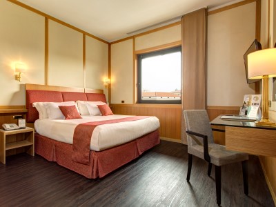 bedroom 2 - hotel best western president - rome, italy