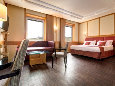 bedroom 3 - hotel best western president - rome, italy