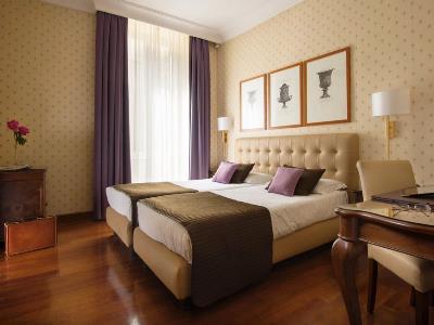 bedroom 1 - hotel imperiale - rome, italy