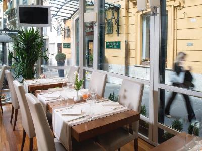 restaurant - hotel imperiale - rome, italy
