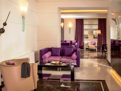 lobby - hotel alexandra - rome, italy