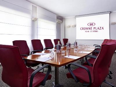 conference room 1 - hotel crowne plaza rome st peter's - rome, italy