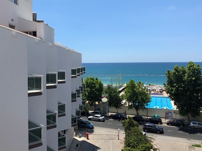 exterior view - hotel mediterranea - salerno, italy