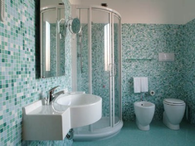 bathroom - hotel panorama - siracusa, italy
