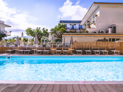 outdoor pool - hotel isabella - sorrento, italy