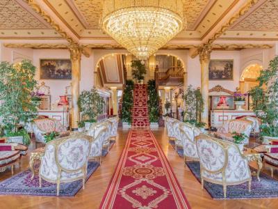 lobby - hotel regina palace - stresa, italy