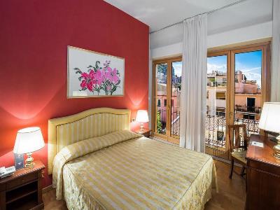 bedroom 1 - hotel isabella - taormina, italy