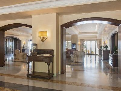 lobby - hotel grand san pietro - taormina, italy