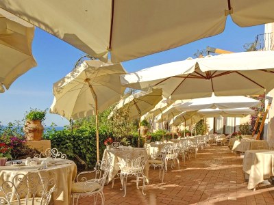 restaurant - hotel san domenico palace - taormina, italy