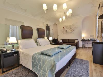 bedroom 2 - hotel best western plus genova - turin, italy