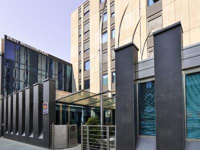exterior view - hotel best western plus executive and suites - turin, italy