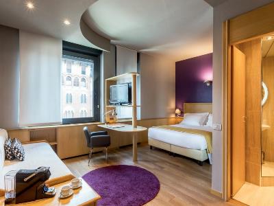 bedroom 1 - hotel best western plus executive and suites - turin, italy