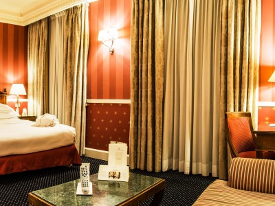 bedroom - hotel grand hotel sitea - turin, italy