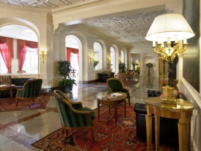 lobby - hotel grand hotel sitea - turin, italy
