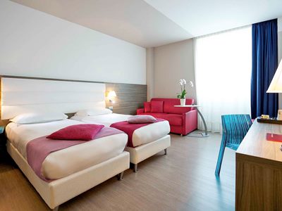 bedroom 1 - hotel mercure venezia marghera - venice, italy
