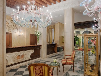 lobby - hotel nh venezia santa lucia - venice, italy