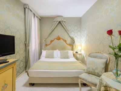 bedroom 6 - hotel san giorgio - venice, italy