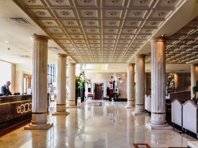 lobby - hotel leon d'oro - verona, italy