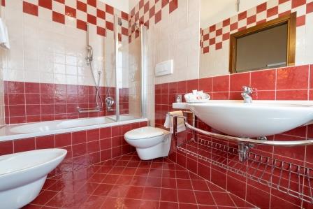 bathroom 1 - hotel villa malaspina - verona, italy