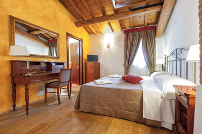 standard bedroom 1 - hotel villa malaspina - verona, italy