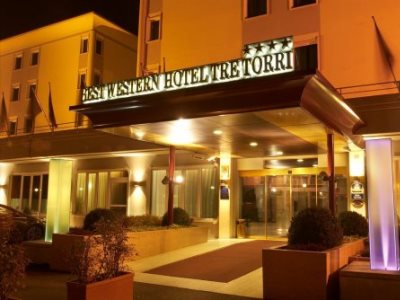 exterior view - hotel best western tre torri - vicenza, italy