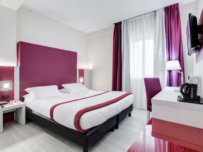 bedroom - hotel best western rocca - cassino, italy