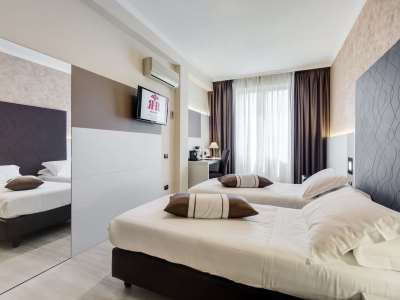 standard bedroom 1 - hotel best western rocca - cassino, italy