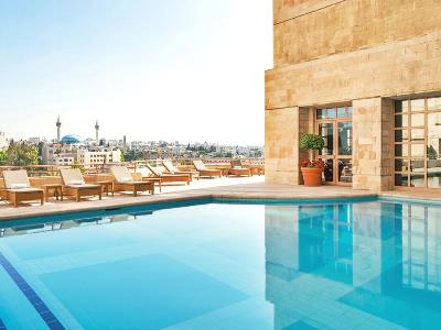 outdoor pool - hotel grand hyatt amman (dt) - amman, jordan
