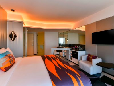 bedroom 2 - hotel w amman - amman, jordan