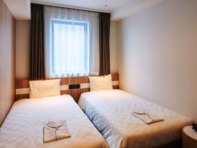 bedroom - hotel henn na hotel komatsu ekimae - komatsu, japan