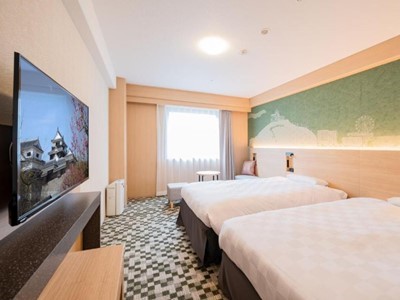 bedroom - hotel matsuyama tokyu rei - matsuyama, japan