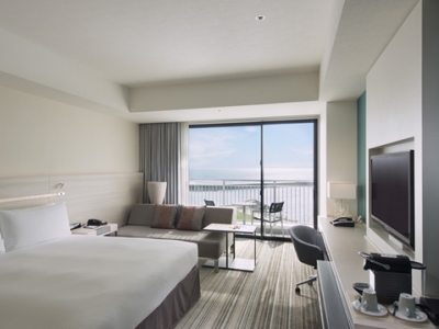 bedroom - hotel hilton okinawa chatan resort - okinawa island, japan
