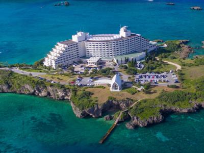 exterior view - hotel ana intercontinental manza beach - okinawa island, japan