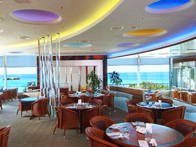 restaurant - hotel ana intercontinental manza beach - okinawa island, japan